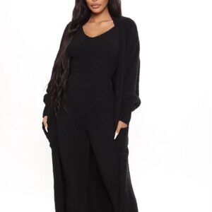 Women’s Fashion Nova Black Cardigan